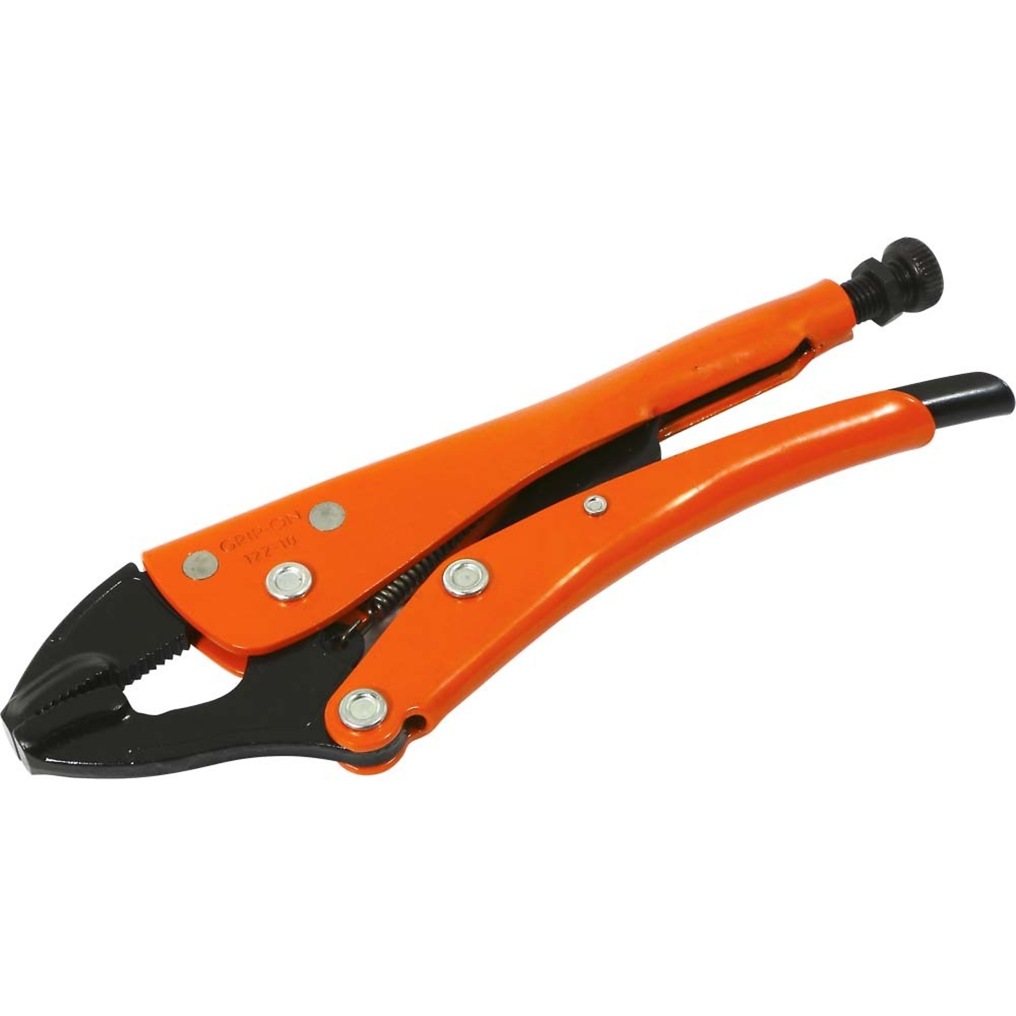 Grip-on, 10in. Locking Pliers Groovy Grip, Pieces (qty.) 1 Material Alloy Steel, Jaw Capacity 2.44 in, Model# 122-10